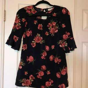 Band of Gypsies Zoe & Rose Blouse Sm